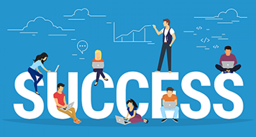 Record points for success